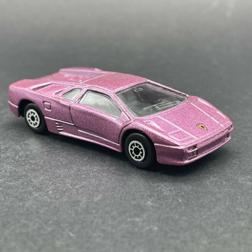 Maisto Lamborghini Diablo Sports Car Metallic Purple Diecast 1/64 Scale Loose